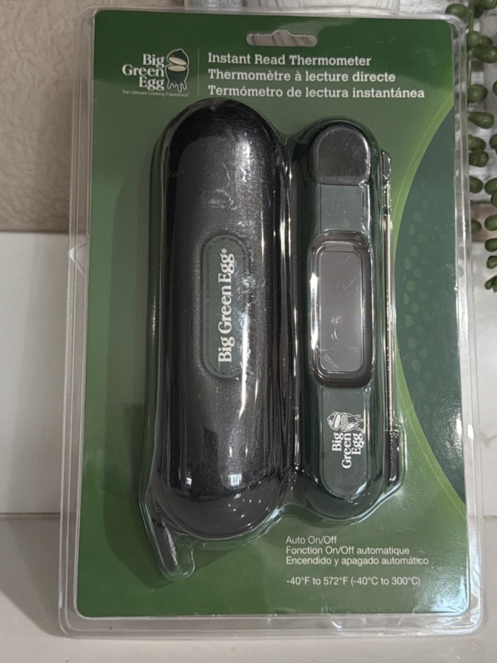 BIG GREEN EGG INSTANT READ MEAT THERMOMETER - MODEL #119575
